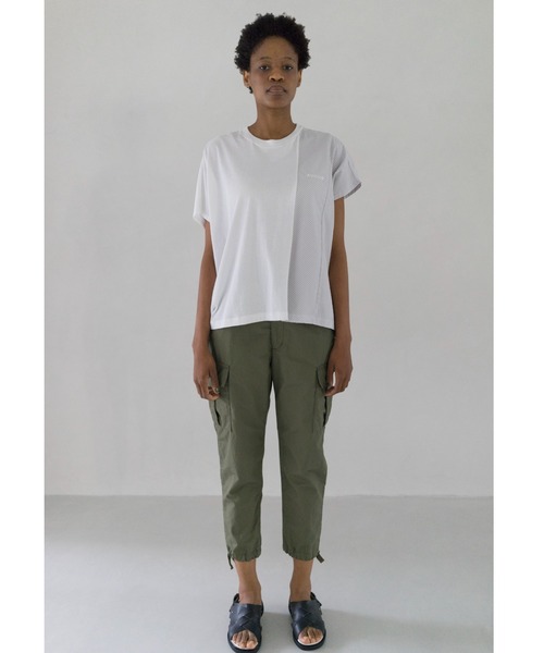 「ZUCCa」 カーゴパンツ M size カーキ レディース_画像3
