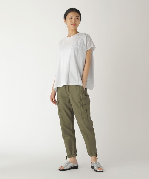 「ZUCCa」 カーゴパンツ M size カーキ レディース_画像9