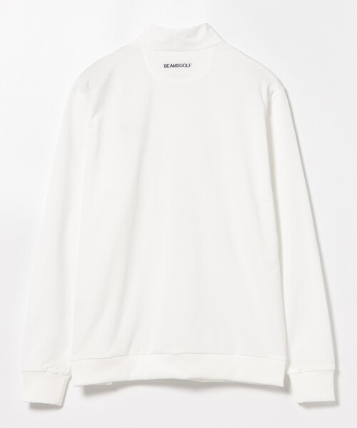 「BEAMS GOLF」 長袖Tシャツ X-LARGE ホワイト メンズの画像