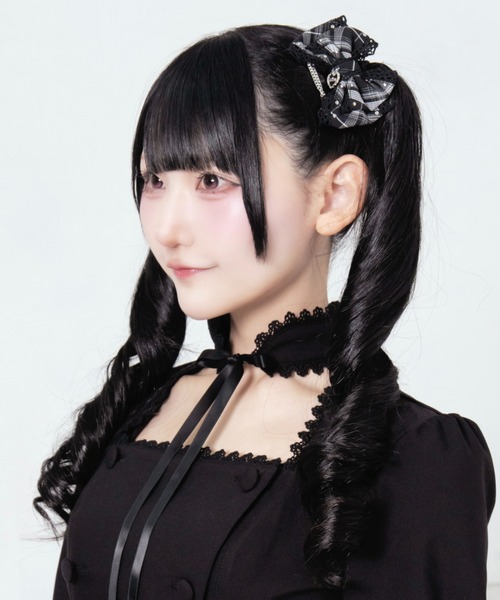 mine by LAFARY ヘアクリップ スタッズチェーンリボン : ZOZOTOWN