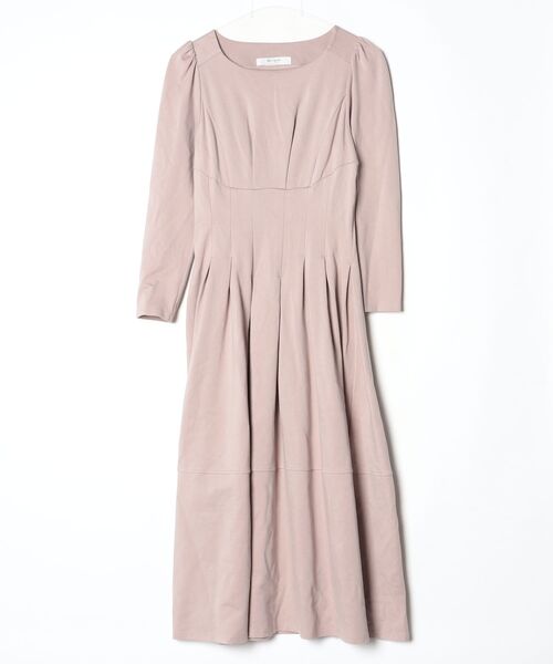 【美品】Her rip to ワンピース(ベージュピンク・M) Her lip to 長袖ワンピース M ピンク レディース : ZOZOTOWN Yahoo!店