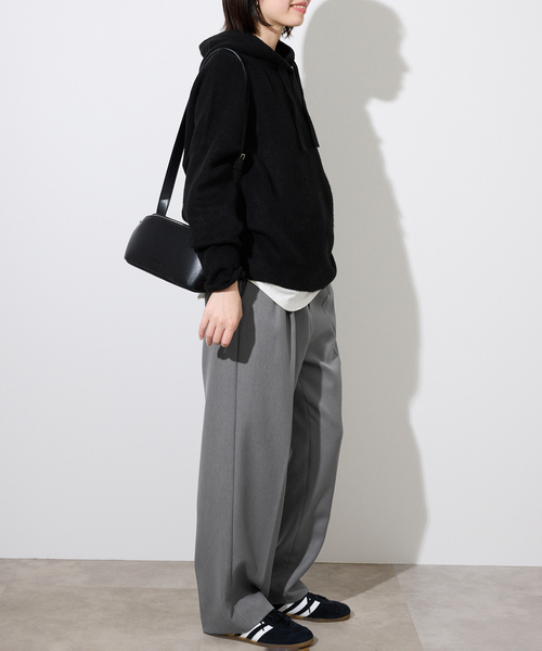 「SLOBE IENA」 スラックス 38 グレー レディースの画像