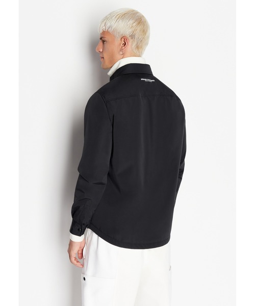 「ARMANI EXCHANGE」 ジャケット LARGE ブラック メンズの画像
