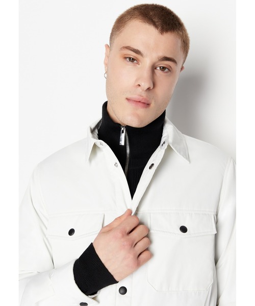 「ARMANI EXCHANGE」 ジャケット LARGE ブラック メンズの画像
