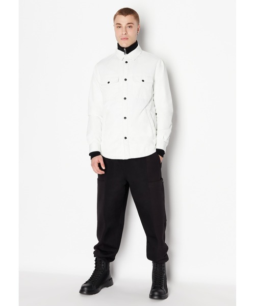 「ARMANI EXCHANGE」 ジャケット LARGE ブラック メンズの画像
