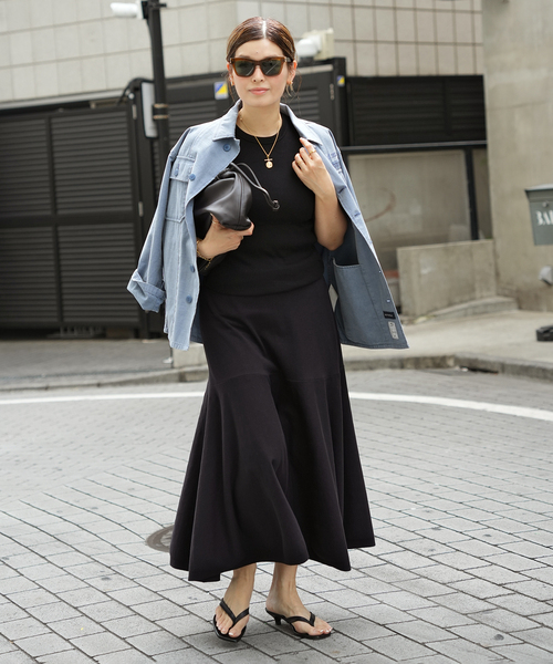 スカート 「Raspail/ラスパイユ」 Flared Skirtの画像