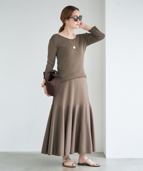 スカート 「Raspail/ラスパイユ」 Flared Skirtの画像