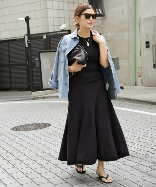 スカート 「Raspail/ラスパイユ」 Flared Skirtの画像