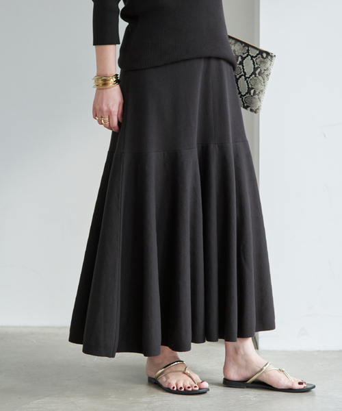 スカート 「Raspail/ラスパイユ」 Flared Skirtの画像