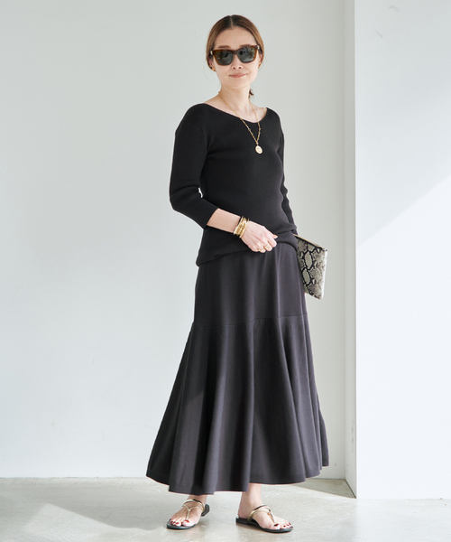 スカート 「Raspail/ラスパイユ」 Flared Skirtの画像