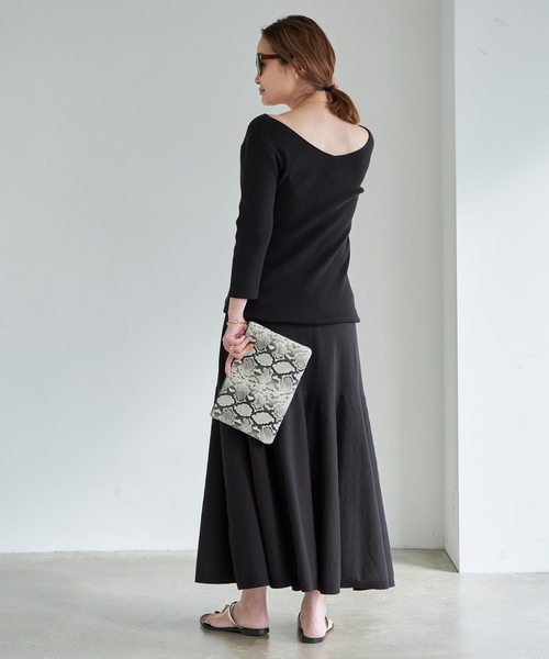 スカート 「Raspail/ラスパイユ」 Flared Skirtの画像