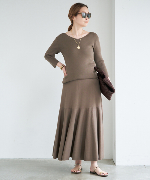 スカート 「Raspail/ラスパイユ」 Flared Skirtの画像