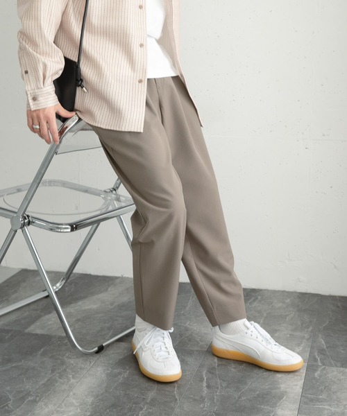 「SENSE OF PLACE by URBAN RESEARCH」 クロップドパンツ MEDIUM チャコールグレー メンズ_画像2