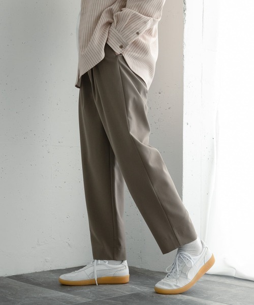 「SENSE OF PLACE by URBAN RESEARCH」 クロップドパンツ MEDIUM チャコールグレー メンズ_画像5