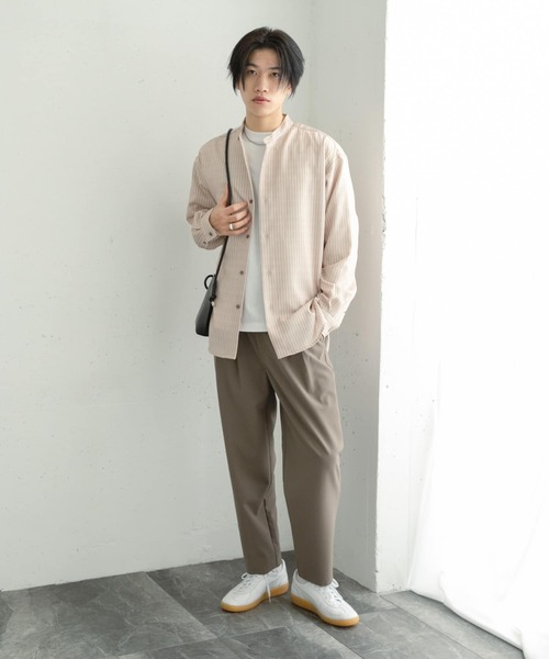 「SENSE OF PLACE by URBAN RESEARCH」 クロップドパンツ MEDIUM チャコールグレー メンズ_画像7