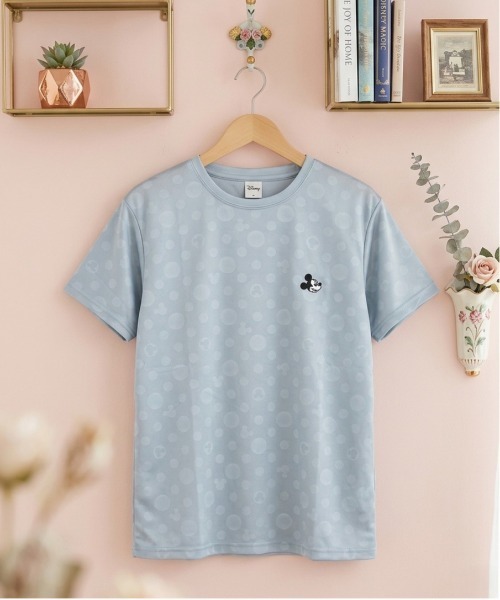 Disney（ディズニー） tシャツ 半袖 速乾 「DISNEY/ディズニー」胸ワン