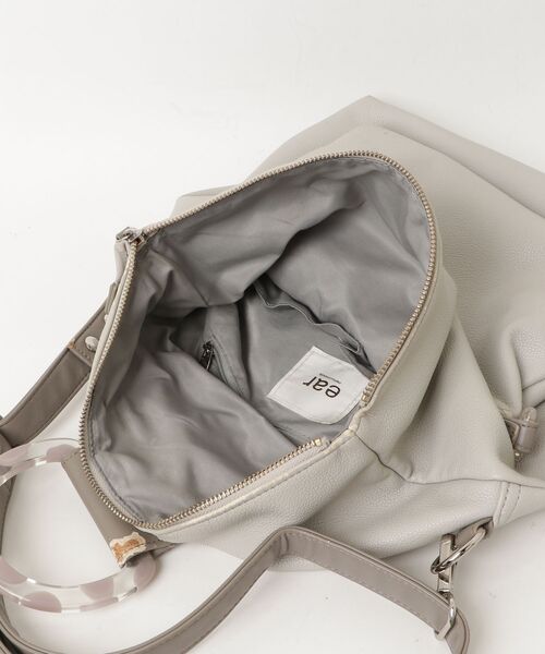 ear PAPILLONNER（イア パピヨネ） 2WAYバッグ FREE グレー系その他