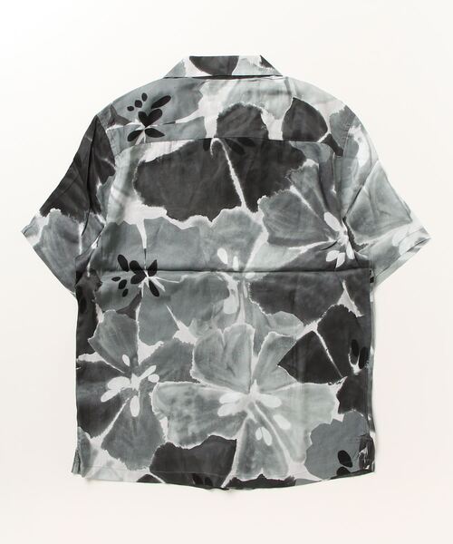 「ALLSAINTS」 半袖シャツ S ブラック×ホワイト メンズ_画像2