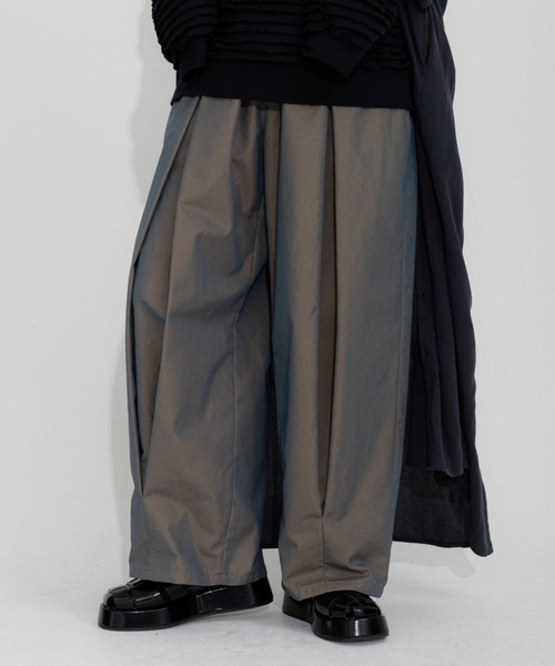 「niko and...」 パンツ MEDIUM グレー レディース_画像5