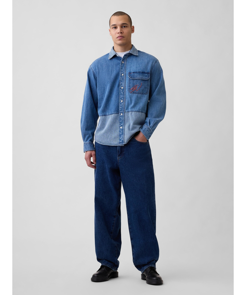 GAP（ギャップ） シャツ × Sean Wotherspoon リラックスフィット