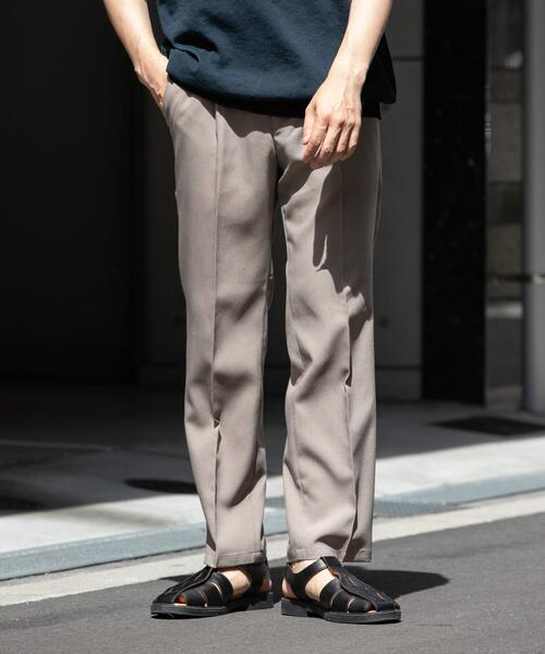 H beauty & youth サマーウールスラックス URBAN RESEARCH ROSSO MEN パンツ 「セットアップ対応」「防シワ