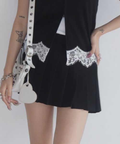 JOSE MOON（ジョゼムーン） スカート PLEATS MINI SKIRT/プリーツミニ