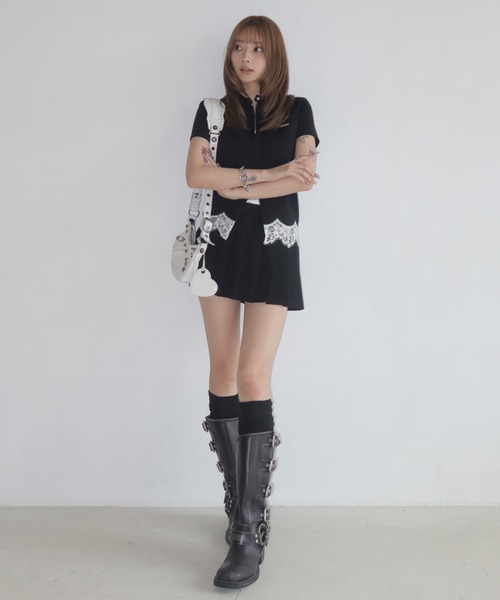 JOSE MOON（ジョゼムーン） スカート PLEATS MINI SKIRT/プリーツミニ