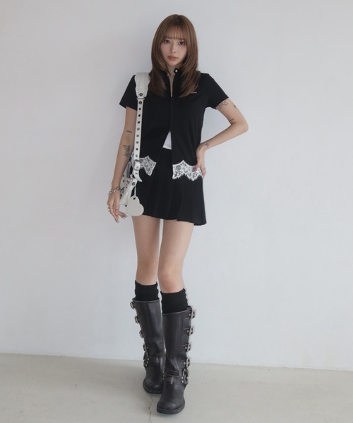JOSE MOON（ジョゼムーン） スカート PLEATS MINI SKIRT/プリーツミニ