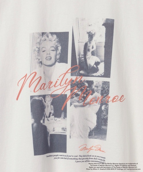 tシャツ MarilynMonroe TEE　778711 レディースの画像