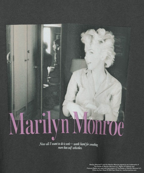 tシャツ MarilynMonroe TEE　778711 レディースの画像