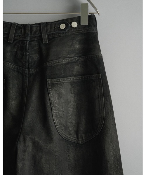 ジーンズ 別注Black Denim Back Adjust PT/hand Painted メンズの画像