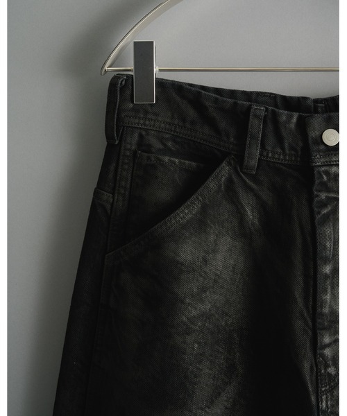 ジーンズ 別注Black Denim Back Adjust PT/hand Painted メンズの画像