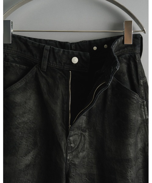 ジーンズ 別注Black Denim Back Adjust PT/hand Painted メンズの画像