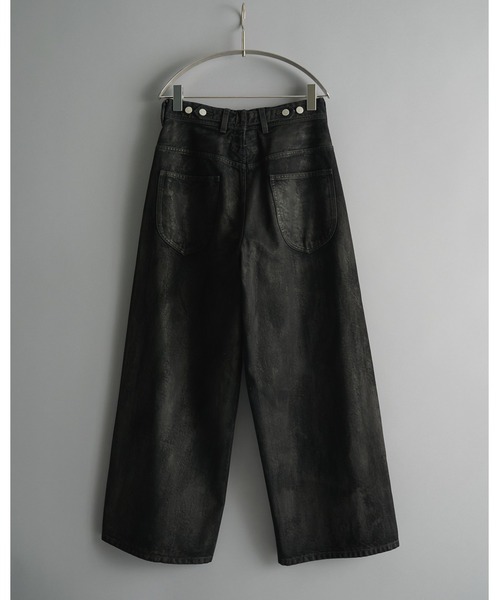 ジーンズ 別注Black Denim Back Adjust PT/hand Painted メンズの画像