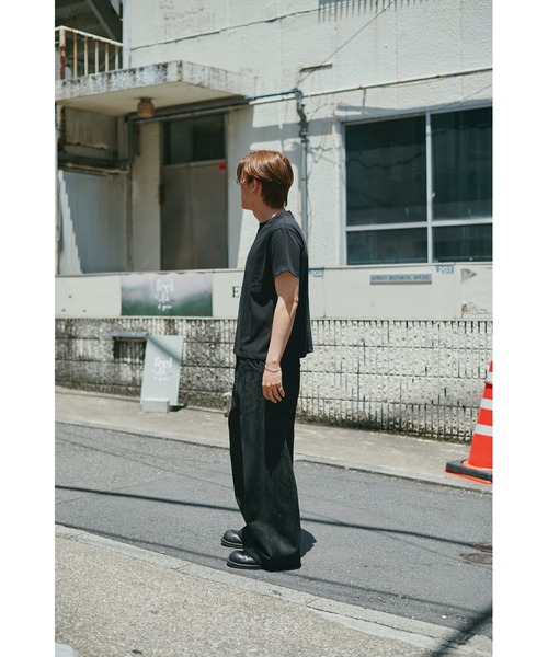 ジーンズ 別注Black Denim Back Adjust PT/hand Painted メンズの画像