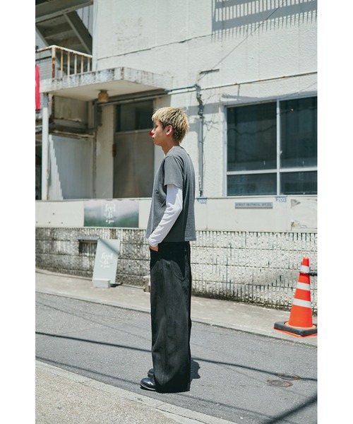 ジーンズ 別注Black Denim Back Adjust PT/hand Painted メンズの画像