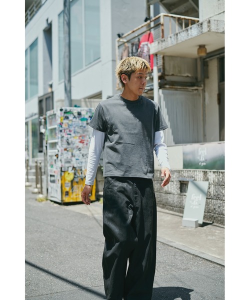 ジーンズ 別注Black Denim Back Adjust PT/hand Painted メンズの画像