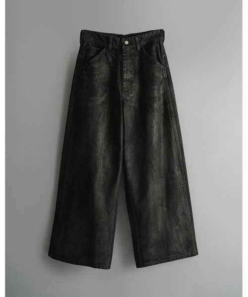 ジーンズ 別注Black Denim Back Adjust PT/hand Painted メンズの画像