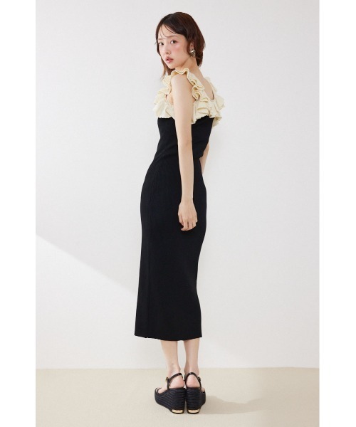 rienda（リエンダ） ワンピース 「AKB48 伊藤百花さん着用」フリル