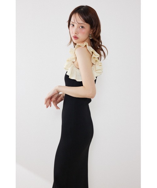 rienda（リエンダ） ワンピース 「AKB48 伊藤百花さん着用」フリル