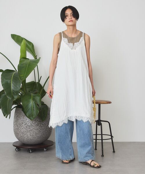 Ameri VINTAGE レースキャミワンピース AMERICAN HOLIC（アメリカンホリック） ワンピース 夏 ランジェリー