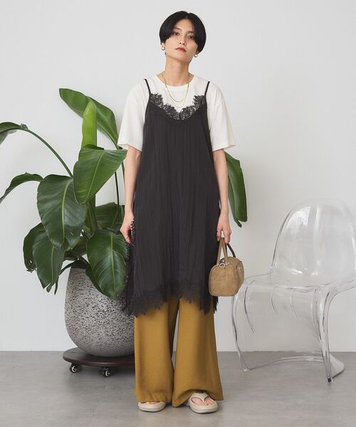 Ameri VINTAGE レースキャミワンピース AMERICAN HOLIC（アメリカンホリック） ワンピース ランジェリーレース