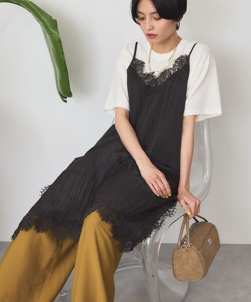 Ameri VINTAGE レースキャミワンピース AMERICAN HOLIC（アメリカンホリック） ワンピース ランジェリーレース