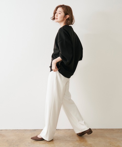「Emma Taylor」 長袖カットソー FREE グレー レディース_画像4