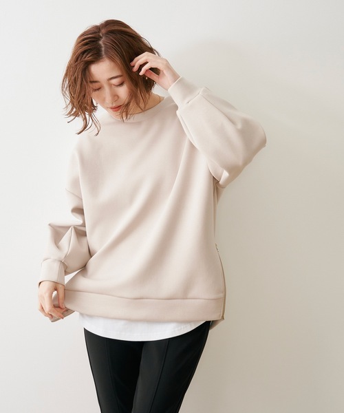 「Emma Taylor」 長袖カットソー FREE グレー レディース_画像6