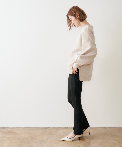「Emma Taylor」 長袖カットソー FREE グレー レディース_画像9
