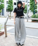 ワイドパンツ スウェットパンツ ジャージ WE...の詳細画像1