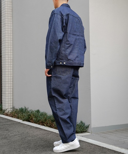 ikka ジーンズ 「WEB限定」デニムバギーワイドパンツ メンズ