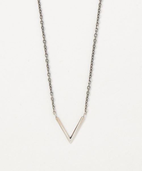 amp japan（アンプジャパン） ネックレス V チェーンネックレス メンズ