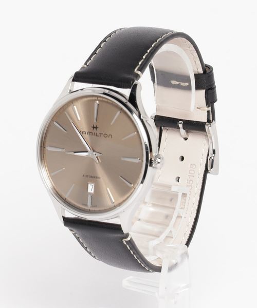 腕時計 HAMILTON 「ハミルトン」 腕時計 Jazzmaster （ジャズマスター） Thinline オート 自動巻き 40MM レザーベルトの画像